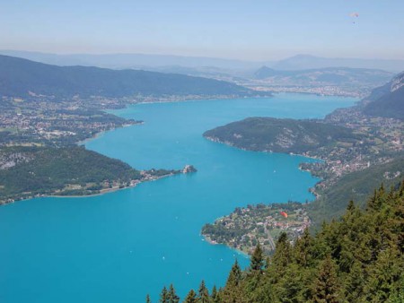 Le lac d'Annecy deuxième lac naturel de France